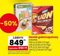 Spar NESTLÉ Gabonapehely ajánlat