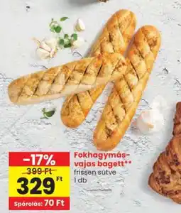 Spar Fokhagymás-vajas bagett ajánlat