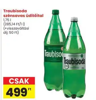 Spar Traubisoda szénsavas üdítőital ajánlat