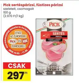 Spar Pick sertéspárizsi, füstízes párizsi ajánlat