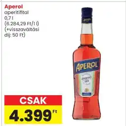 Spar Aperol ajánlat