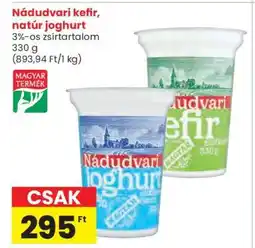 Spar Nádudvari kefir, natúr joghurt ajánlat