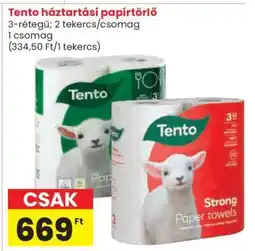 Spar Tento háztartási papírtörlő ajánlat