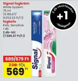 Spar Signal Fogkrém White System ajánlat