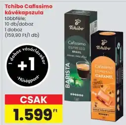 Spar Tchibo Cafissimo Kávékapszula ajánlat