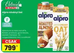 Spar Alpro növényi ital ajánlat