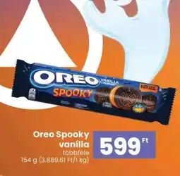 Spar Oreo Spooky vanília ajánlat