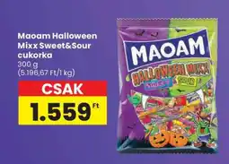 Spar Maoam Halloween Mixx Sweet&Sour cukorka ajánlat