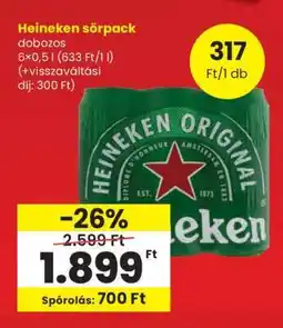 Spar Heineken sörpack ajánlat