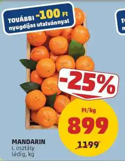 PENNY Mandarin ajánlat