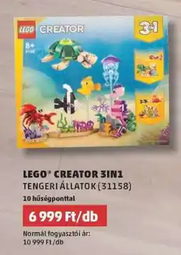 PENNY LEGO CREATOR 3IN1 ajánlat