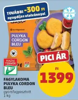 PENNY Fagylakoma Pulyka Cordon Bleu ajánlat
