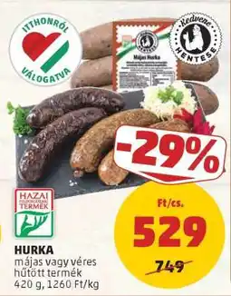 PENNY Hurka ajánlat
