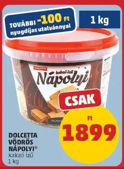 PENNY Dolcetta Vödrös Nápolyi ajánlat
