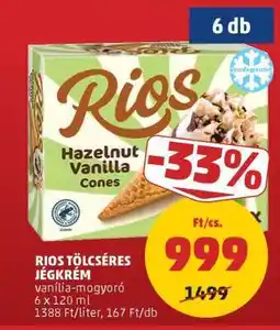 PENNY RIOS TÖLCSÉRES JÉGKRÉM ajánlat