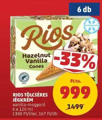 PENNY RIOS TÖLCSÉRES JÉGKRÉM ajánlat