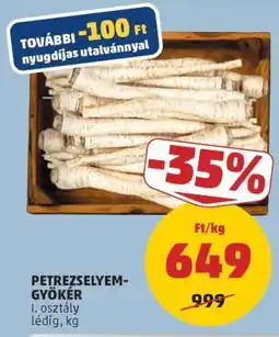PENNY Petrezselyemgyökér ajánlat
