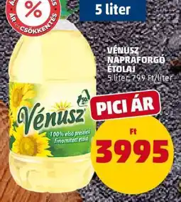 PENNY VÉNUSZ Napraforgó-étolaj ajánlat