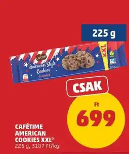 PENNY Cafétime American Cookies XXL ajánlat
