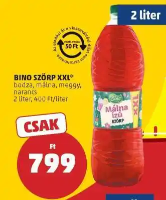 PENNY Bino Szörp XXL ajánlat