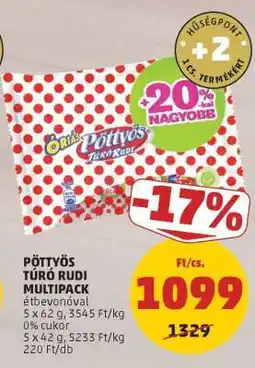 PENNY Pöttyös Túró Rudi Multipack ajánlat