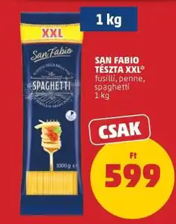 PENNY San Fabio Tészta XXL ajánlat