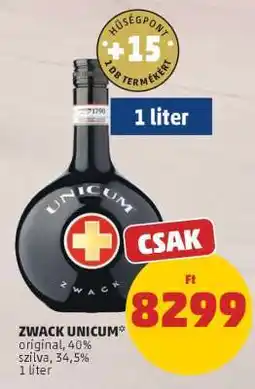 PENNY Zwack Unicum ajánlat