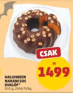 PENNY Halloween Narancsos Kuglóf ajánlat
