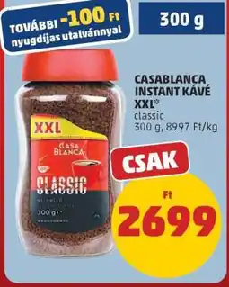 PENNY CASABLANCA INSTANT KÁVÉ XXL ajánlat