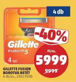PENNY GILLETTE FUSION BOROTVA BETÉT ajánlat