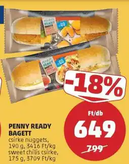 PENNY PENNY READY BAGETT ajánlat