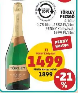 PENNY Törley Pezsgő ajánlat