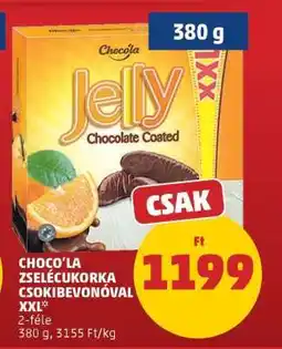 PENNY CHOCO'LA ZSELÉCUKORKA CSOKIBEONÓVAL XXL ajánlat