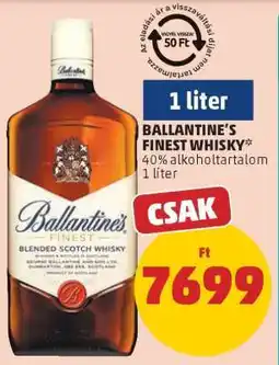 PENNY Ballantine's Finest Whisky ajánlat