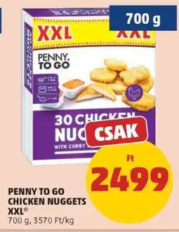 PENNY PENNY TO GO CHICKEN NUGGETS XXL ajánlat