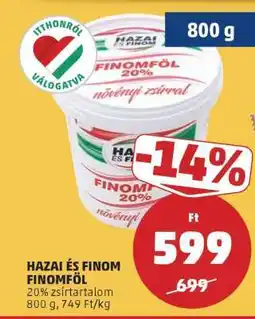 PENNY HAZAI ÉS FINOM FINOMFÖL ajánlat