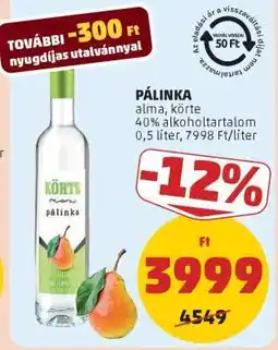PENNY PÁLINKA alma, körte ajánlat