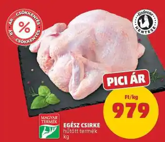 PENNY Egész csirke ajánlat