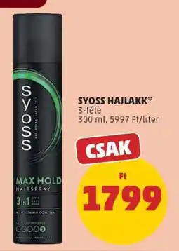 PENNY SYOSS HAJLAKK ajánlat