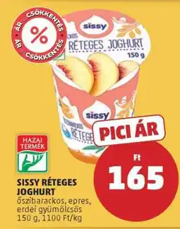 PENNY Sissy Réteges Joghurt ajánlat