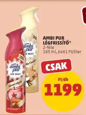 PENNY Ambi Pur légfrissítő ajánlat