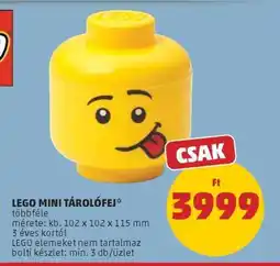 PENNY LEGO MINI TÁROLÓFEJ ajánlat