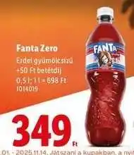 Lidl Fanta Zero ajánlat