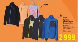 Lidl CRIVIT Gyermek polárkardigán ajánlat