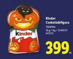 Lidl KINDER Csokoládéfigura ajánlat