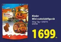 Lidl Kinder Mini csokoládéfigurák ajánlat