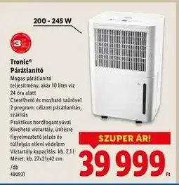 Lidl Tronic Párátlanító ajánlat