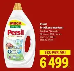 Lidl PERSIL FOLYÉKONY MOSÓSZER ajánlat