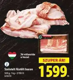 Lidl Szeletelt füstölt bacon ajánlat