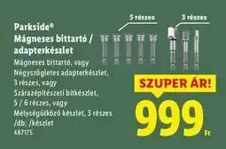 Lidl PARKSIDE Mágneses bittartó / adapterkészlet ajánlat